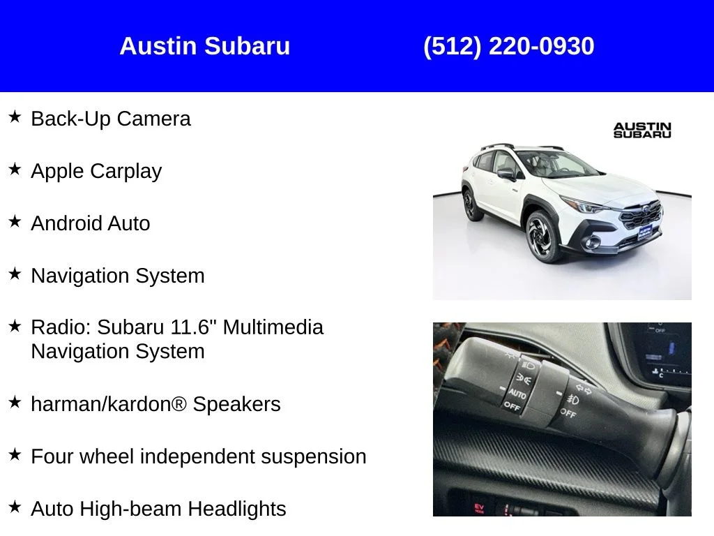 New 2026 White Subaru Limited image 9