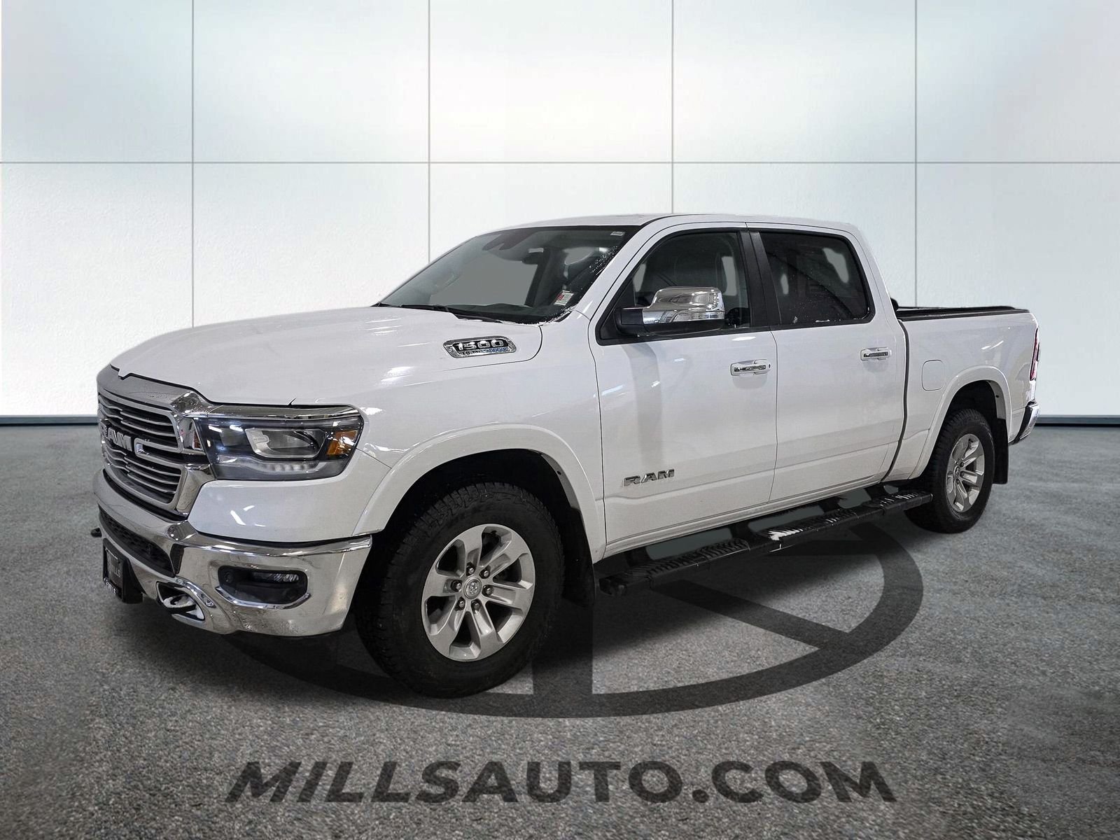 Used 2021 RAM Ram 1500 Pickup Laramie with VIN 1C6SRFJTXMN789221 for sale in Willmar, Minnesota