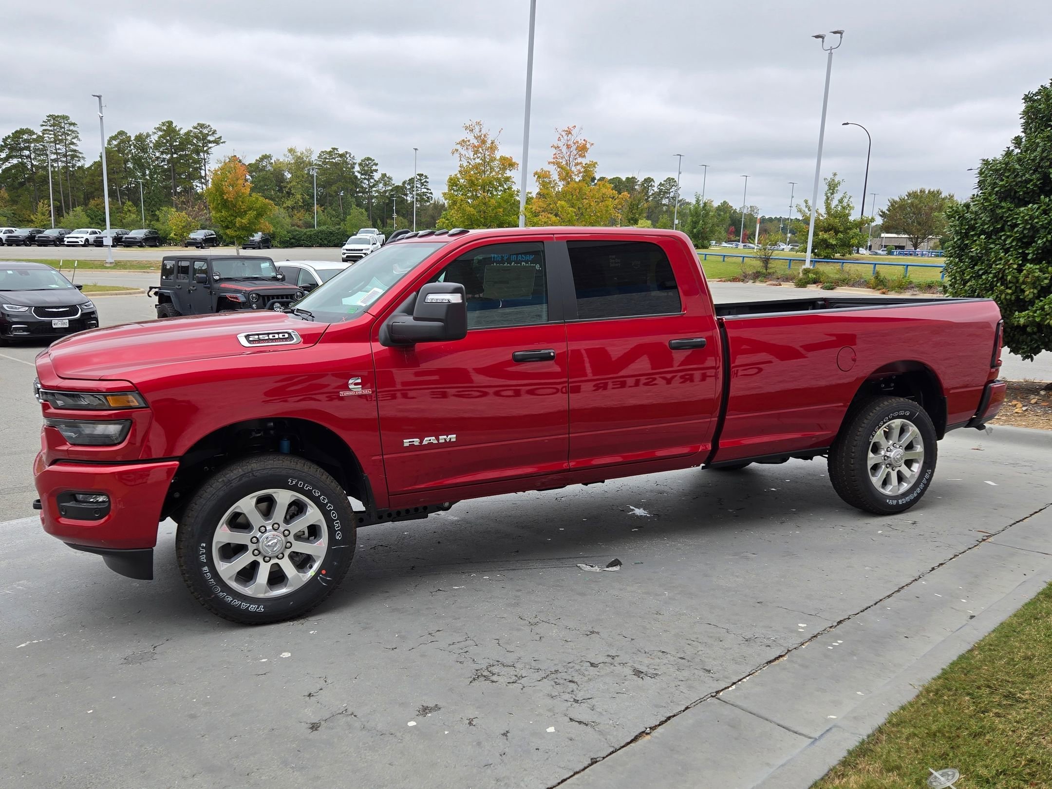 New 2026 Molten Red Pearlcoat RAM Big Horn image 4