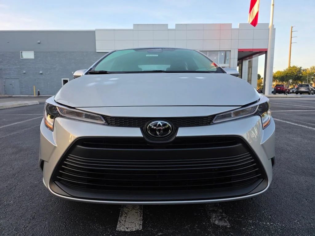 New 2026 Classic Silver Metallic Toyota  LE image 2