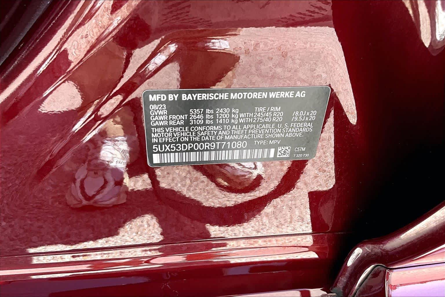 Used 2024 Aventurin Red Metallic BMW xDrive30i image 36