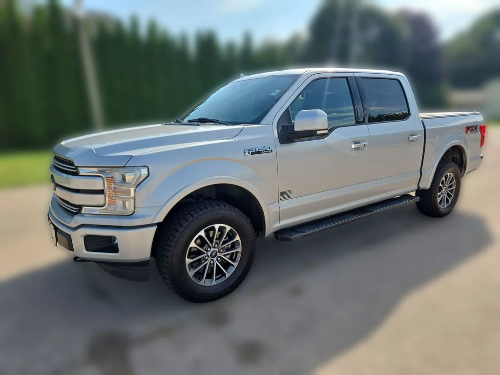 Used 2018 Ingot Silver Metallic Ford Lariat image 3