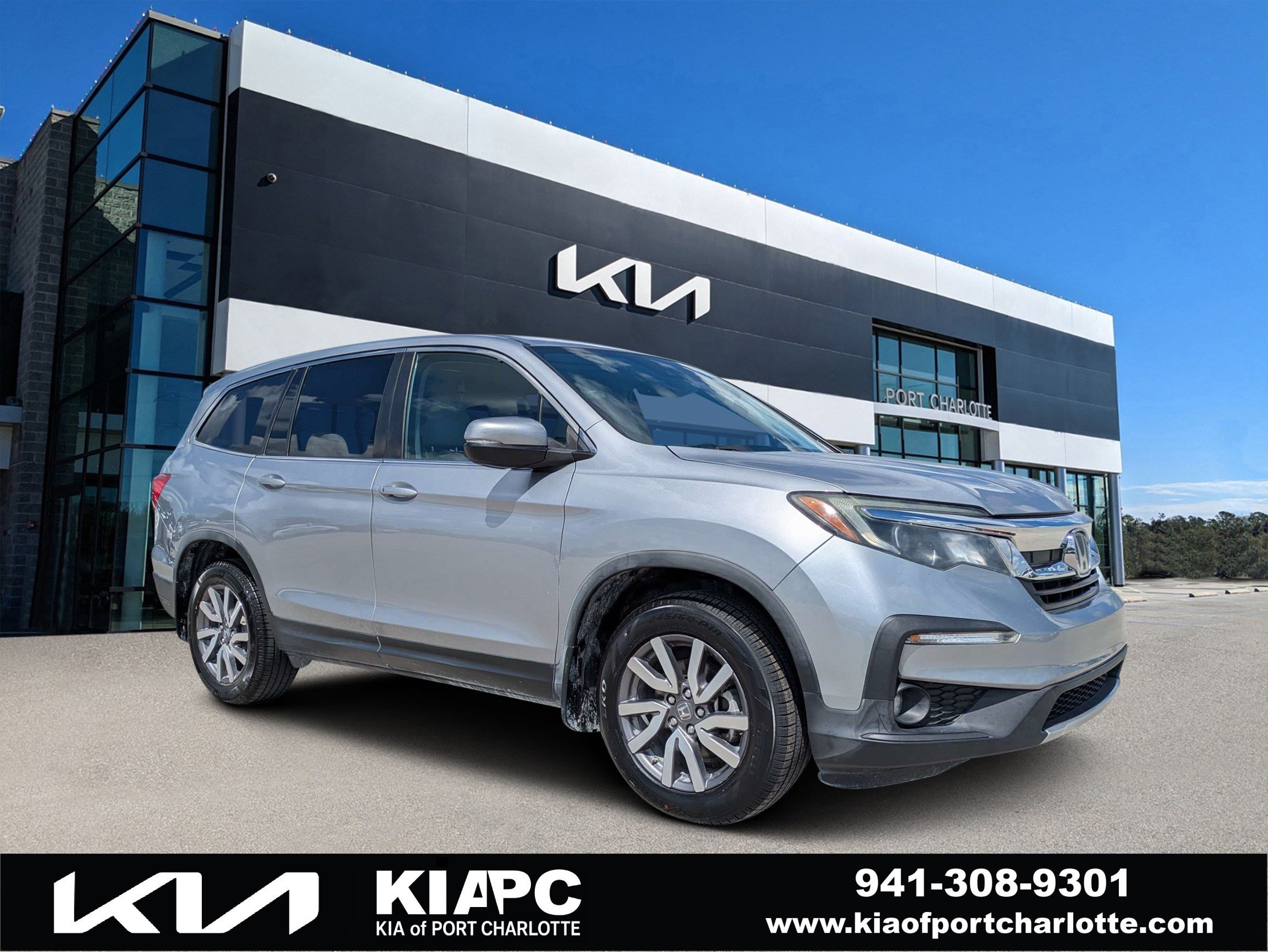 Used 2020 Lunar Silver Metallic Honda EX-L image 1
