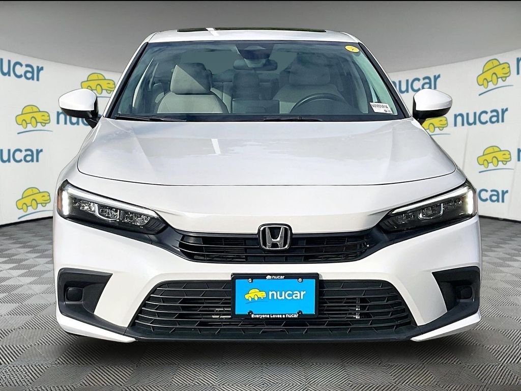 Used 2023 White Honda EX image 2
