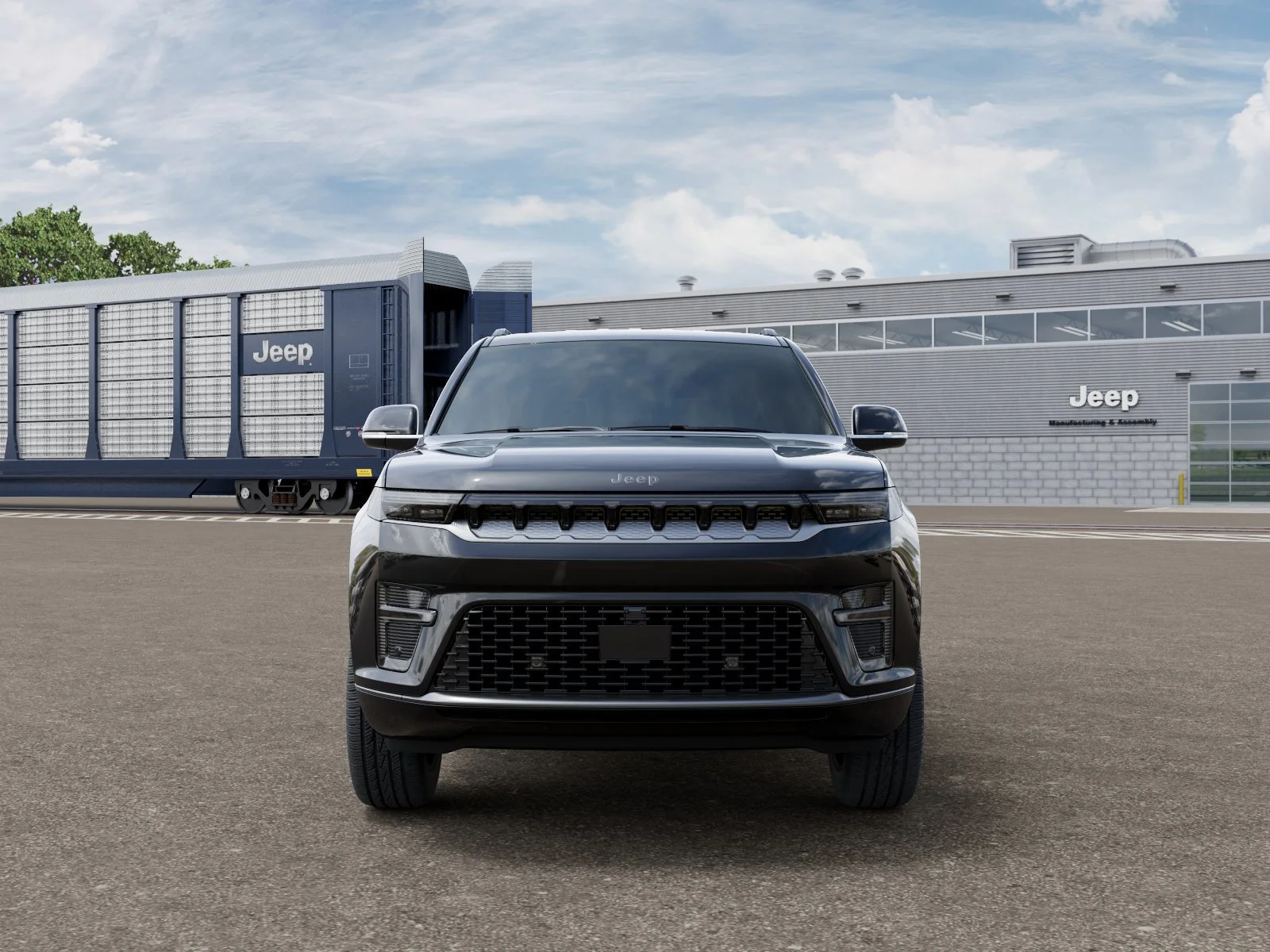 New 2026 High Gloss Black Exterior Paint Jeep BASE image 6