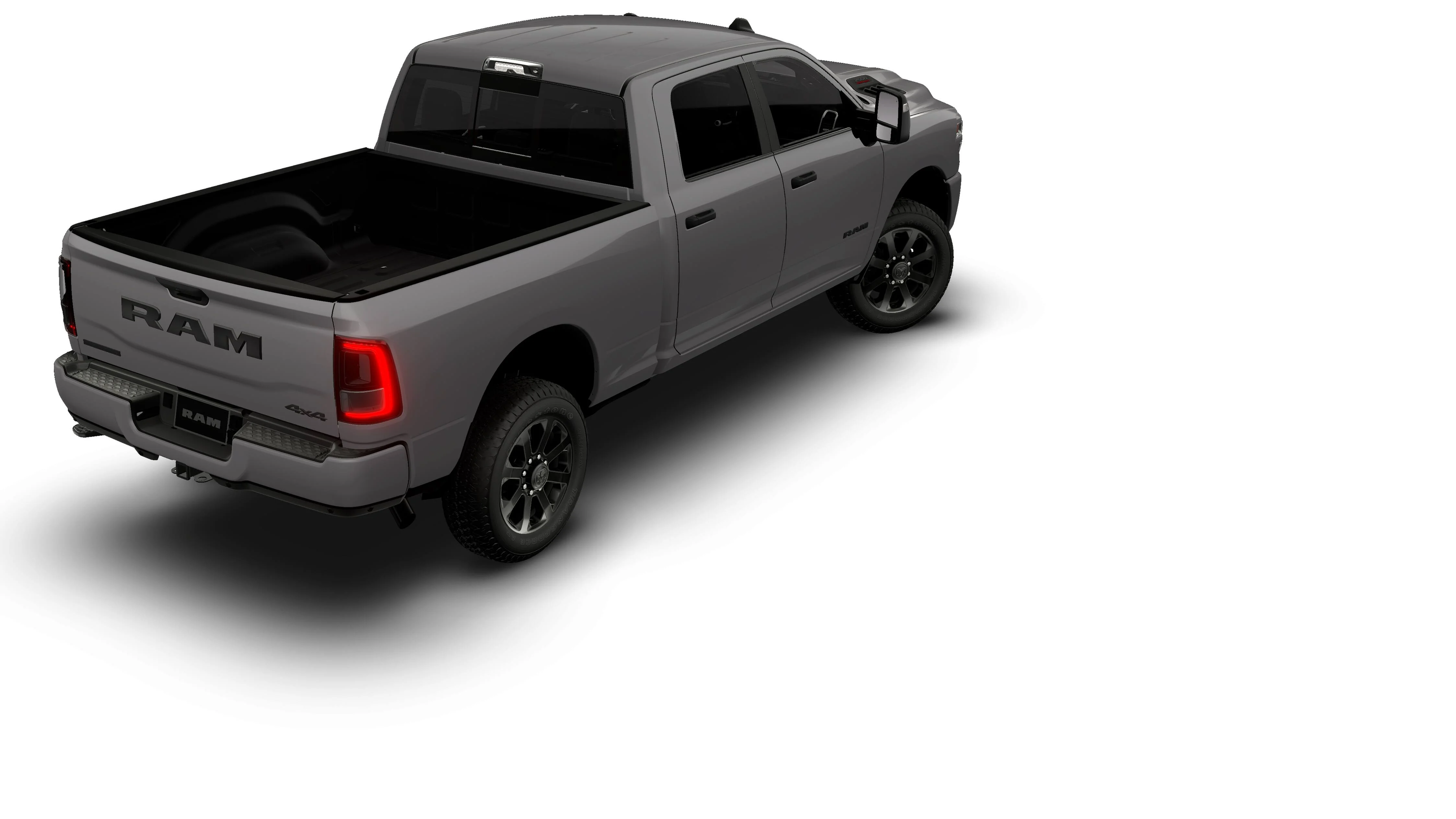 New 2026 Ceramic Gray Clear-Coat Exterior Paint RAM Big Horn image 14