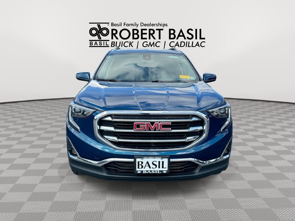 Used 2021 Blue GMC SLT image 3