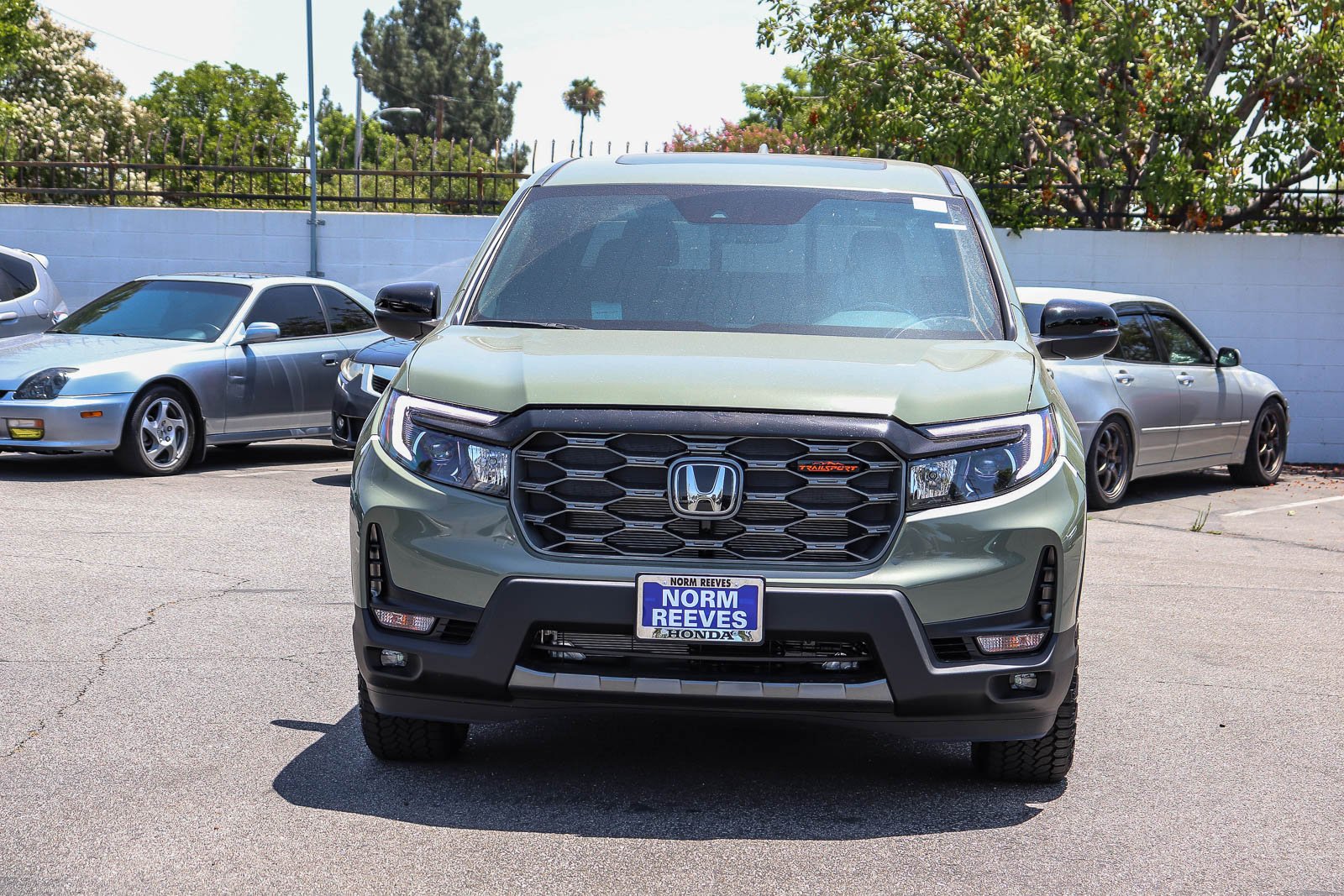 New 2026 Ash Green Metallic Honda TrailSport AWD image 2