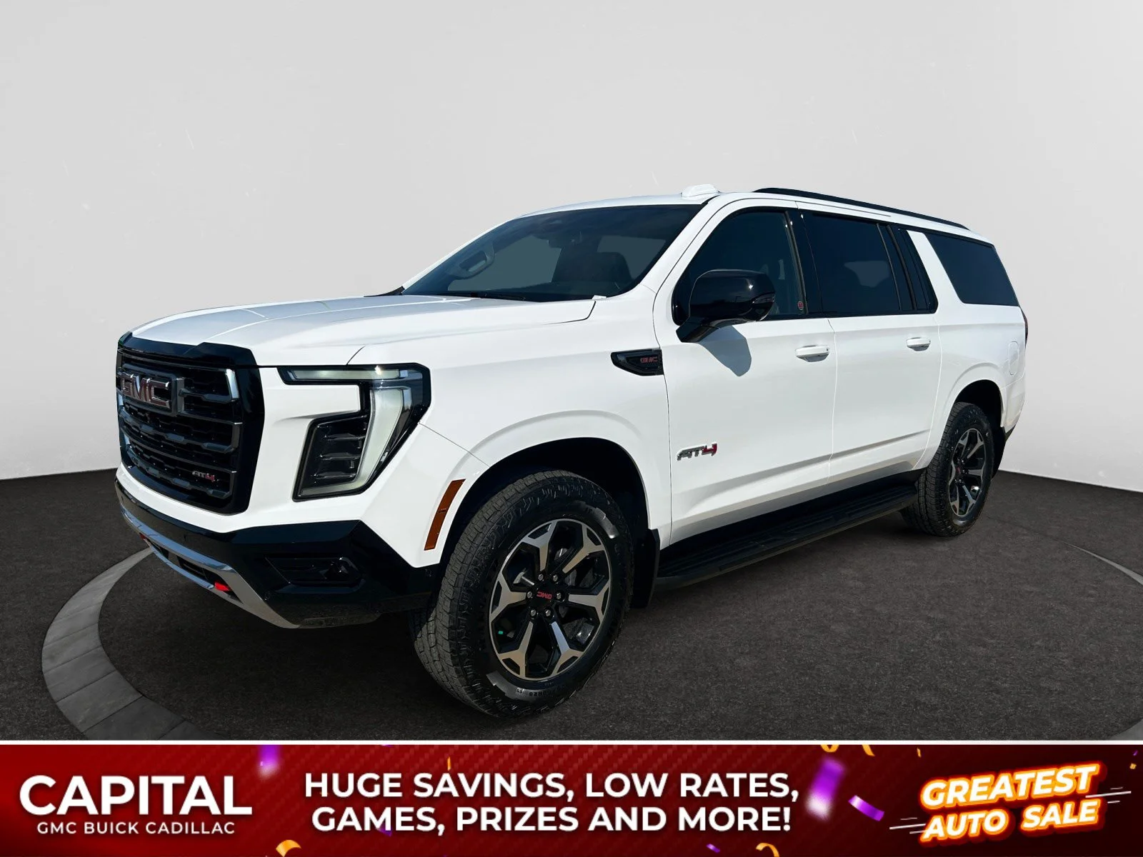 New 2026 Summit White GMC AT4 image 1