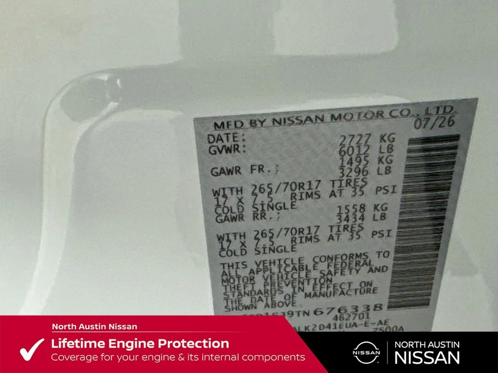 New 2026 White Nissan PRO-X image 40