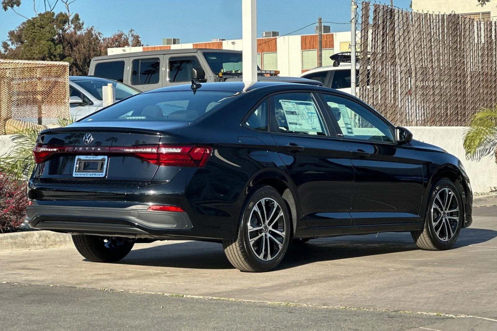 New 2026 Black Volkswagen 1.5T Sport image 5