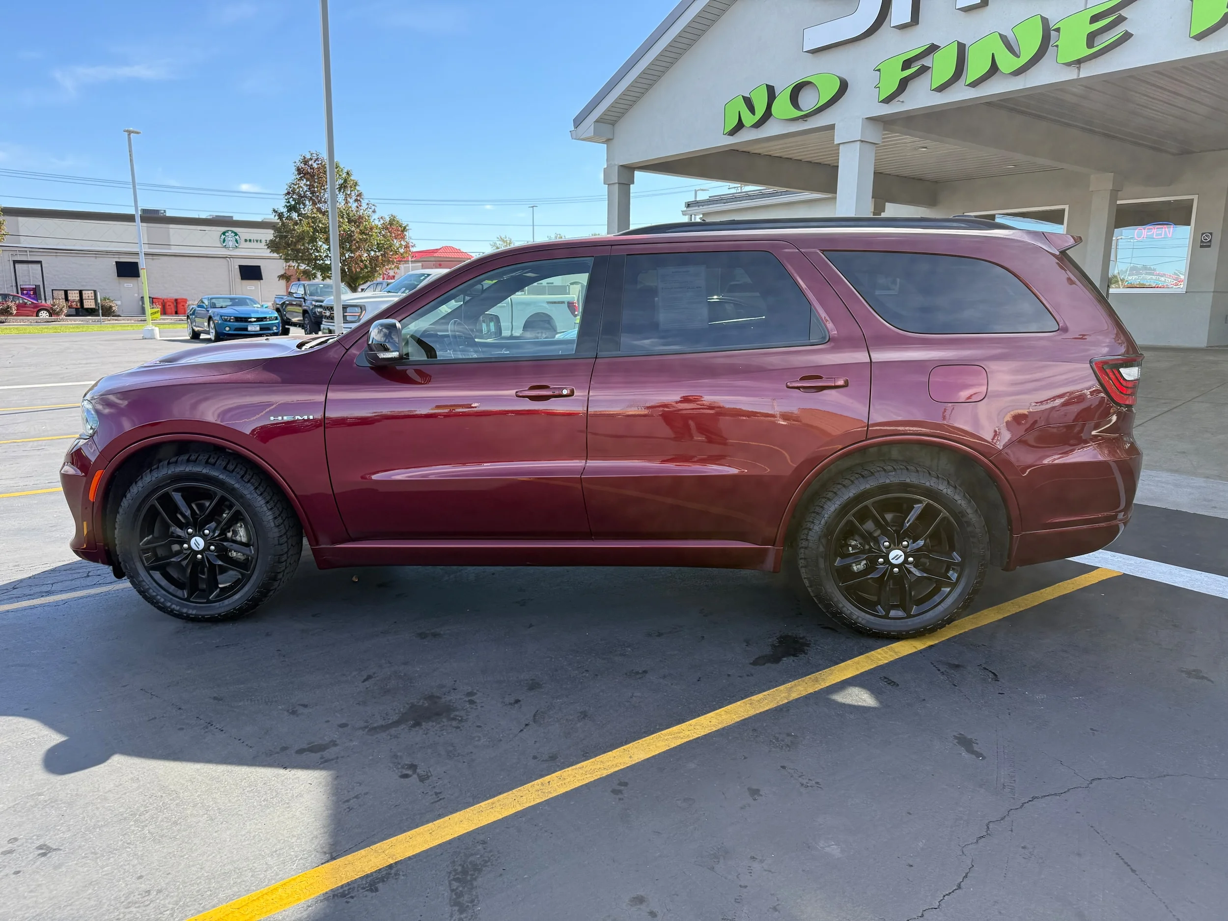 Used 2025 Octane Red Pearlcoat Dodge R/T Plus image 3