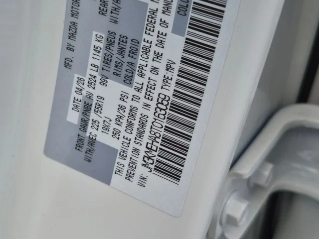 New 2026 Rhodium White Metallic Mazda 2.5 S Premium Plus AWD image 29