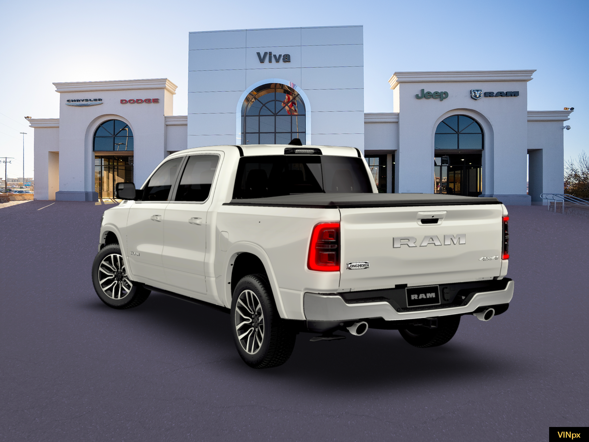 New 2026 Ivory White Tri-Coat Pearlcoat RAM Limited image 5