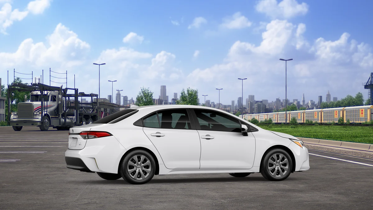 New 2027 Ice Cap Toyota Hybrid LE image 11