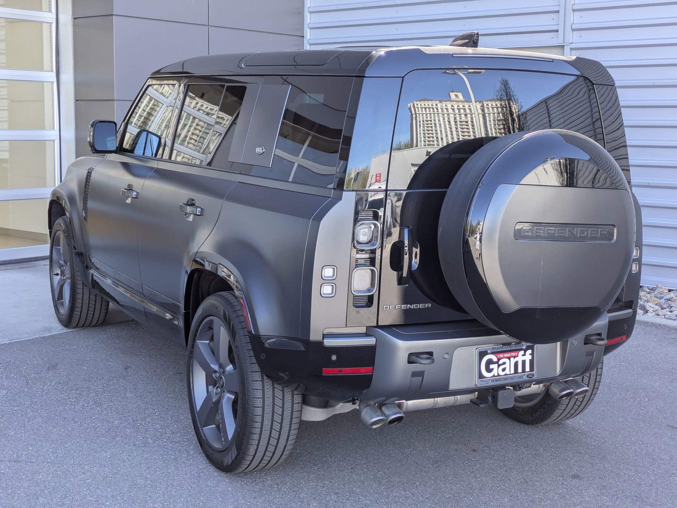 Used 2024 Gray Land Rover 110 P525 Carpathian Edition image 7