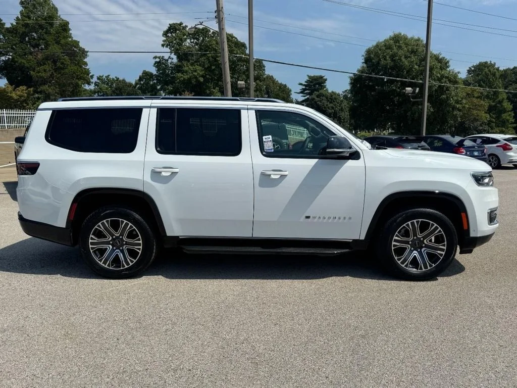 Used 2025 Bright White Clearcoat Jeep Series II image 2