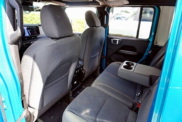 Used 2024 Blue Jeep Sahara 4xe image 18