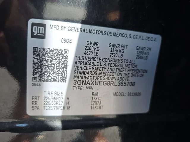 Used 2024 Mosaic Black Metallic Chevrolet LT image 34