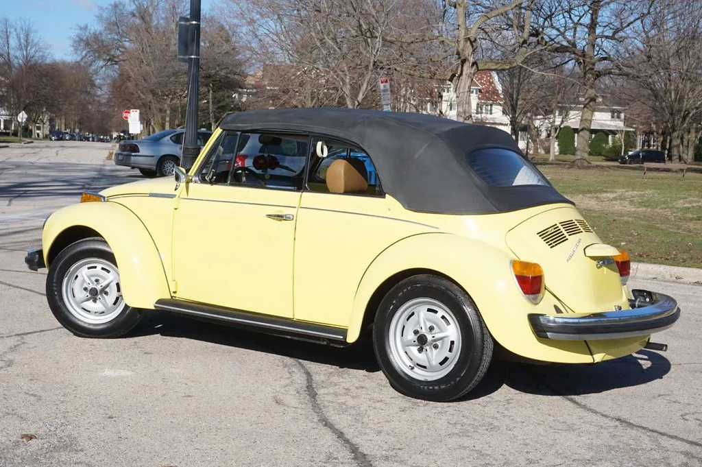 Used 1979 Yellow Volkswagen Convertible image 9