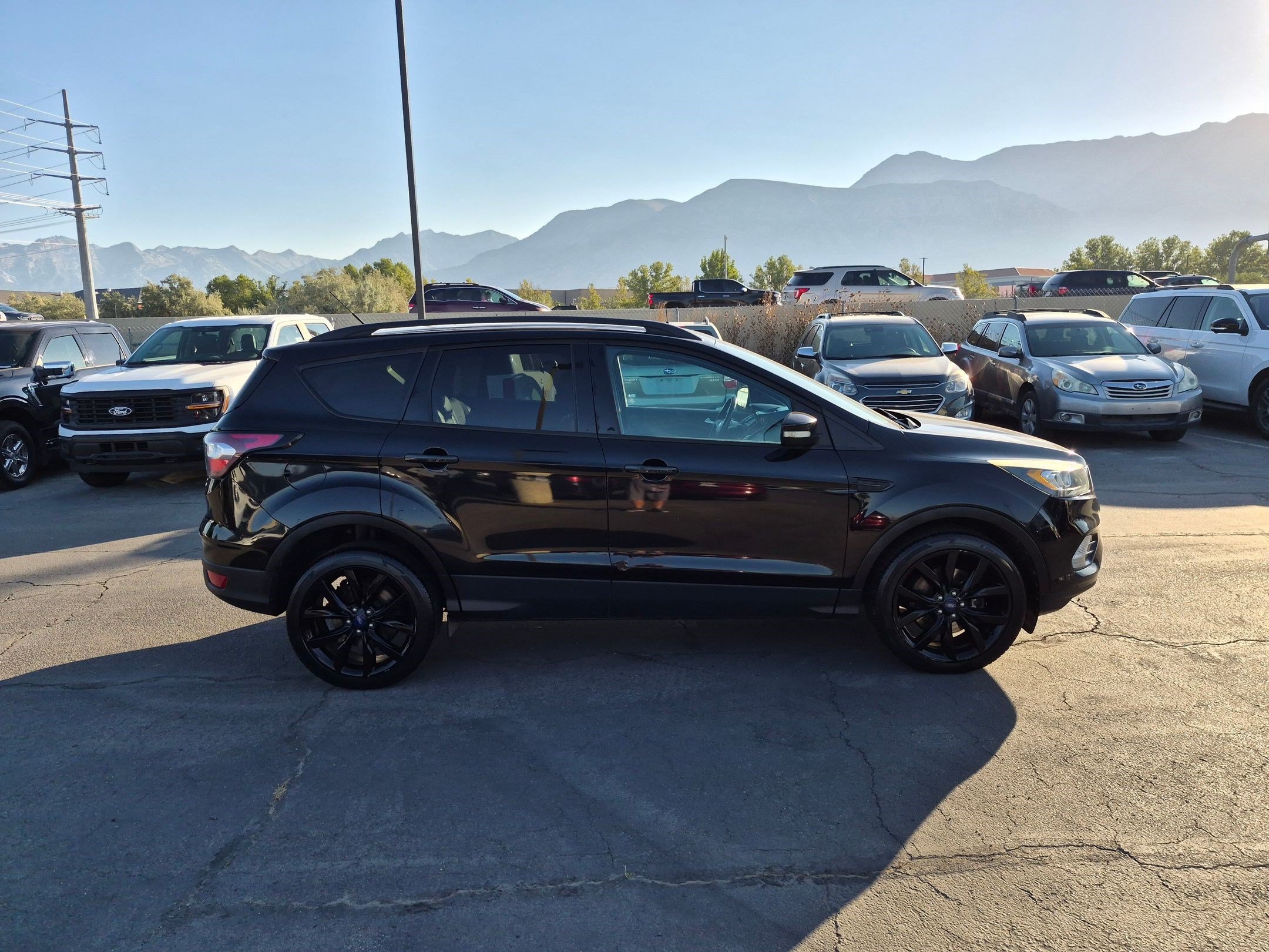Used 2017 Shadow Black Ford Titanium image 2