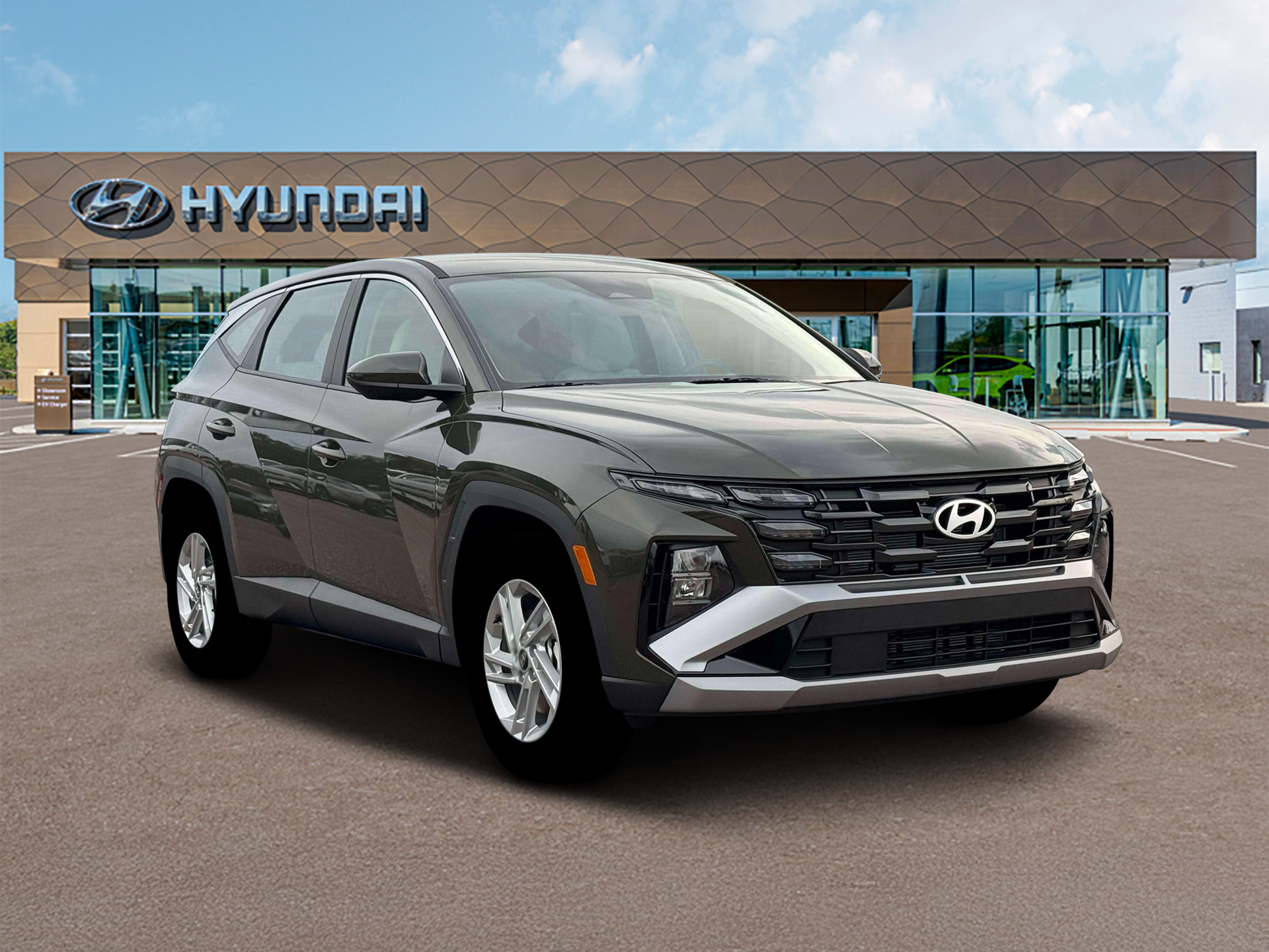 New 2026 Green Hyundai SE FWD image 11