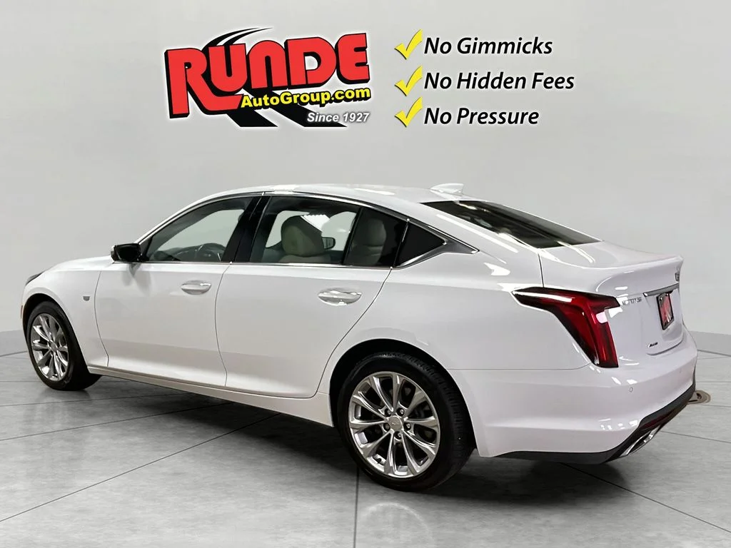 Used 2022 Summit White Cadillac Premium Luxury image 4