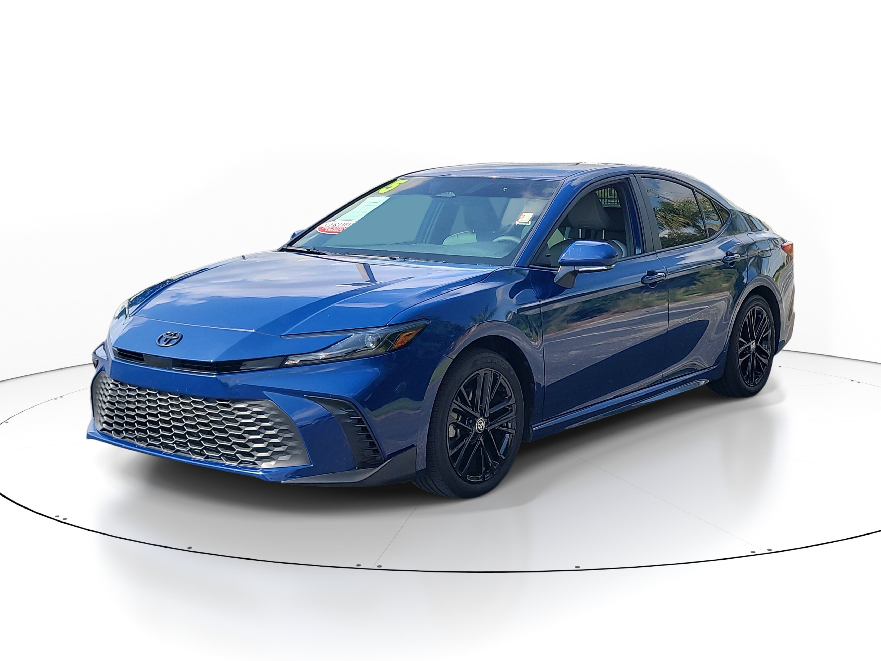 Used 2025 Blue Toyota SE image 3
