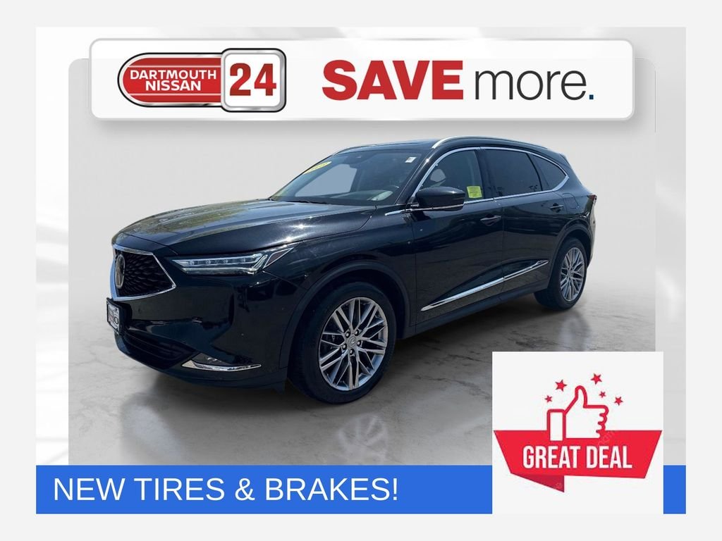 Used 2023 Black Acura Advance image 1