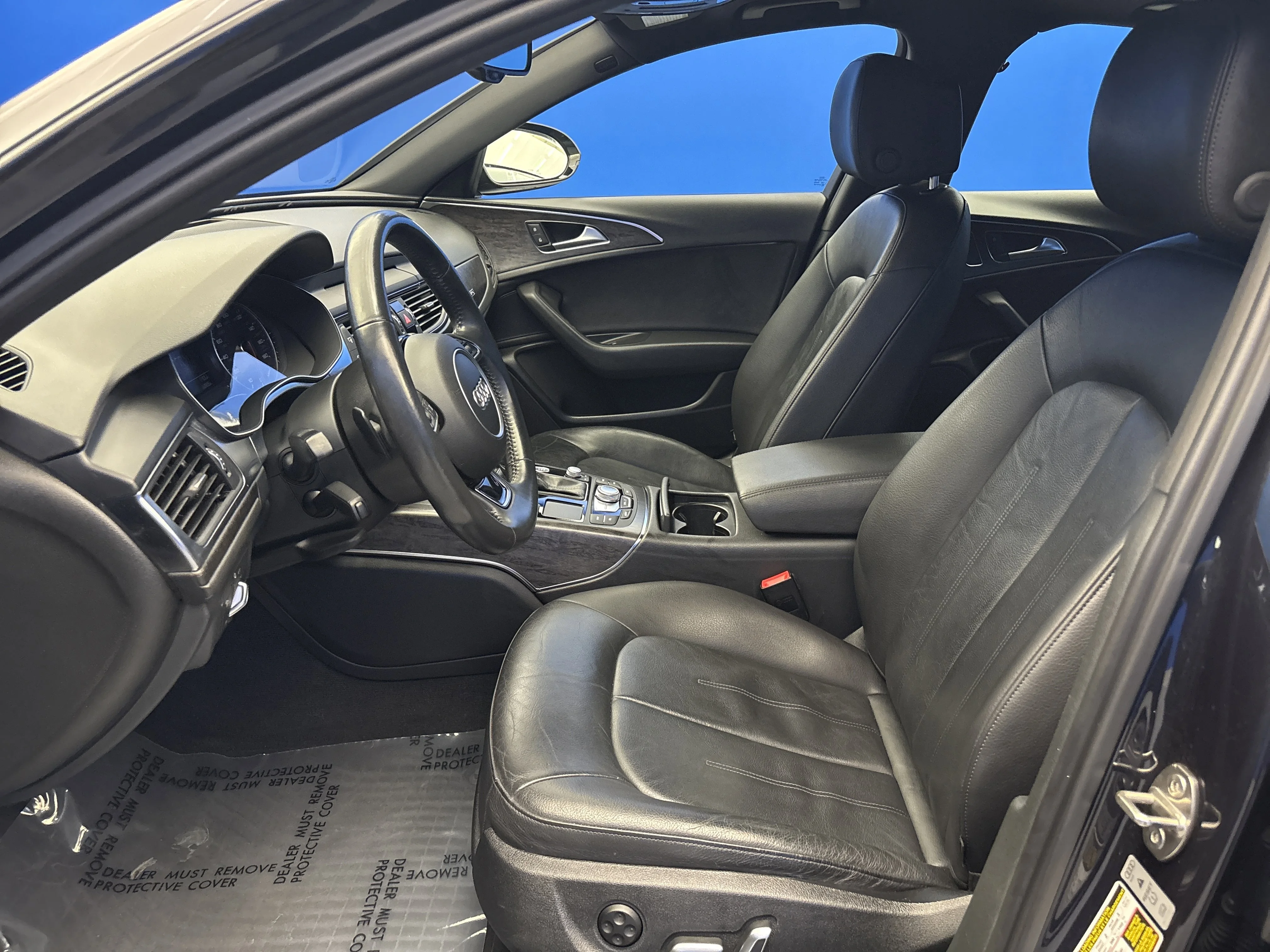 Used 2018 Moonlight Blue Metallic Audi Premium image 12