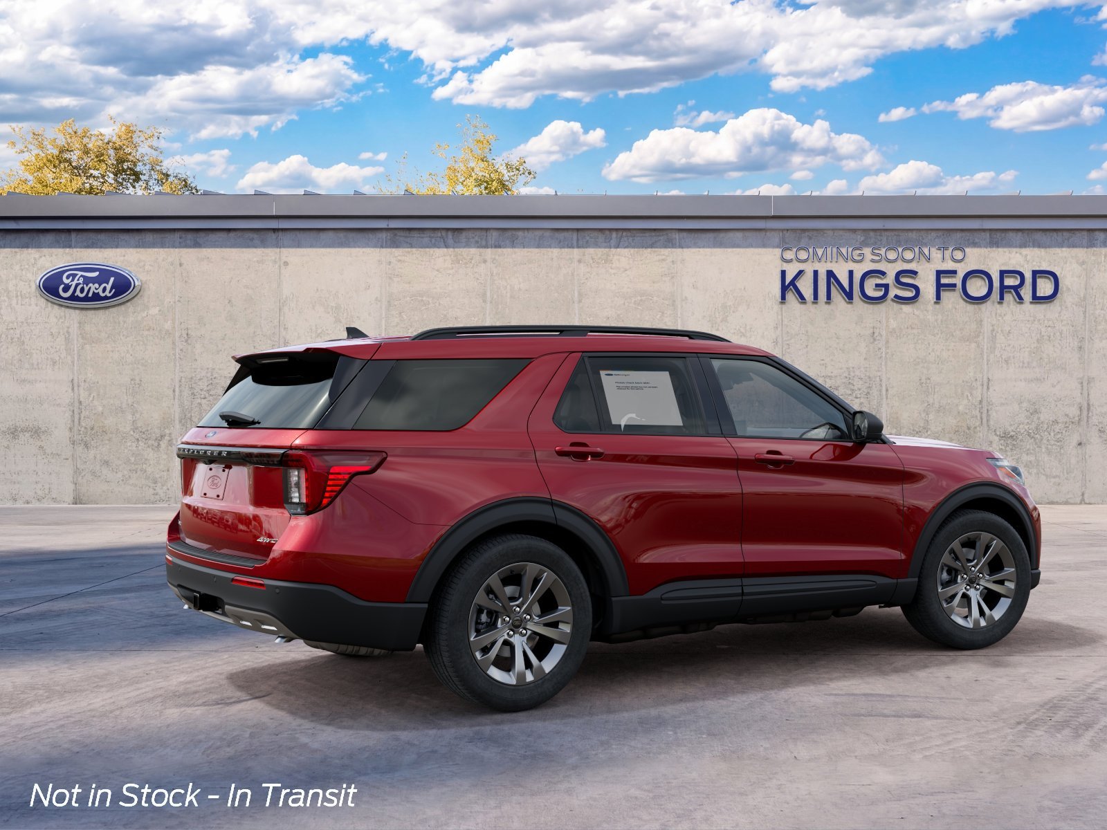 New 2027 Ruby Red Metallic Tinted Clearcoat Ford Active image 6