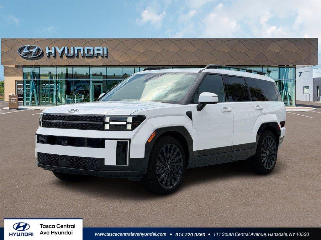 White 2027 Hyundai Santa Fe SUV / Crossover All-Wheel Drive 