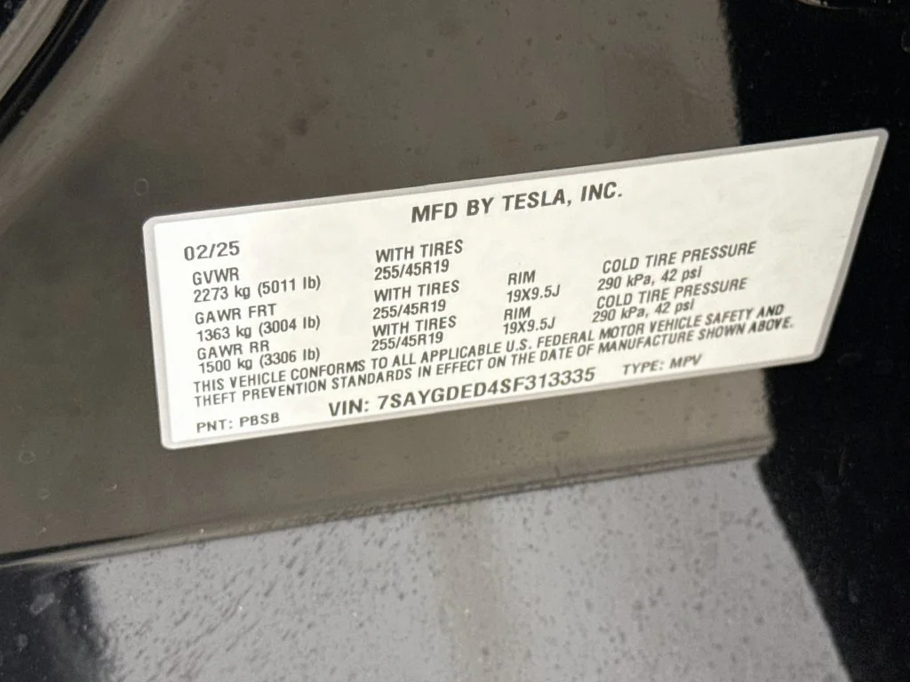 Used 2025 Black Tesla Long Range image 32