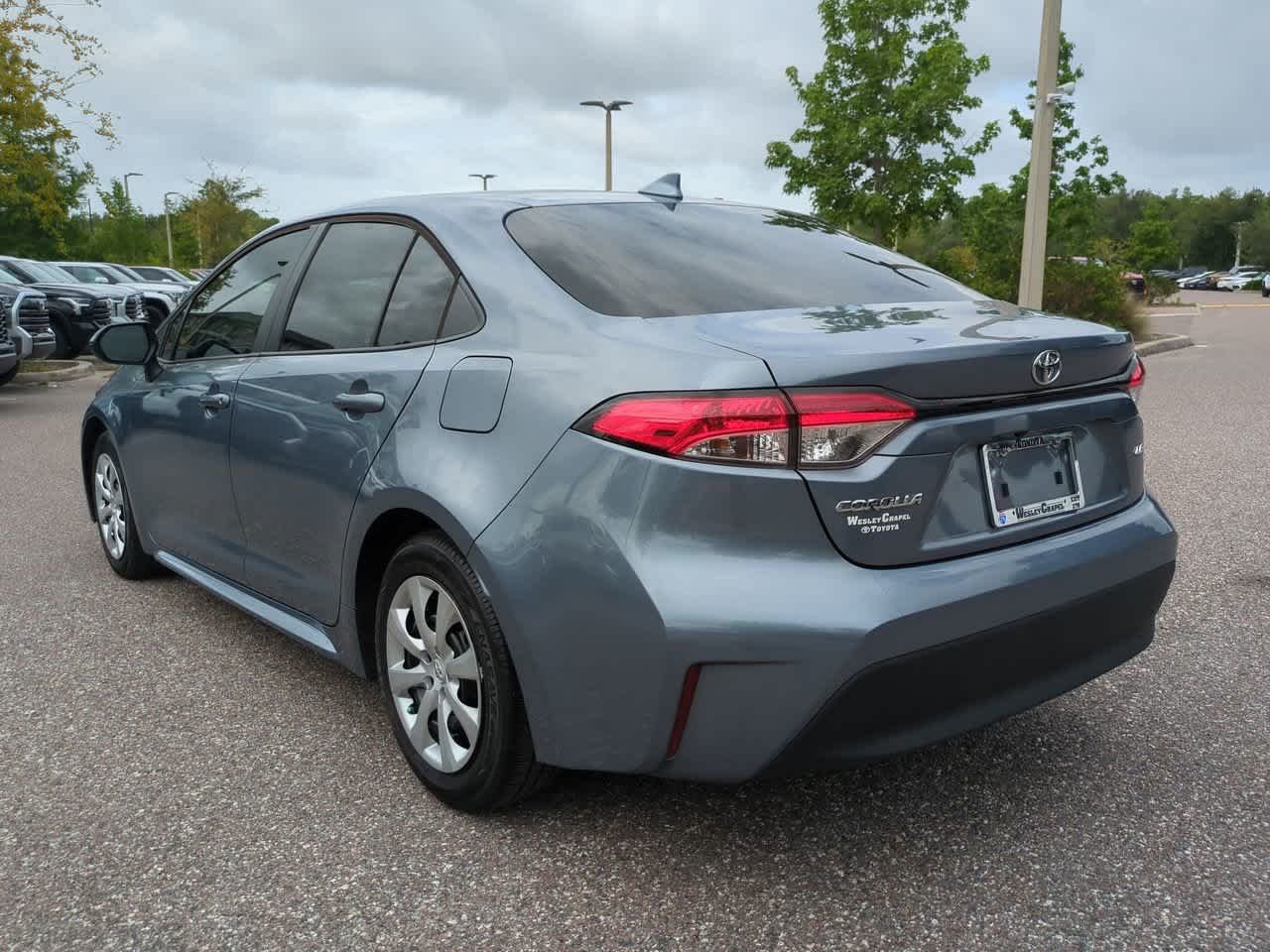 Certified Used 2024 Celestite Toyota LE image 4