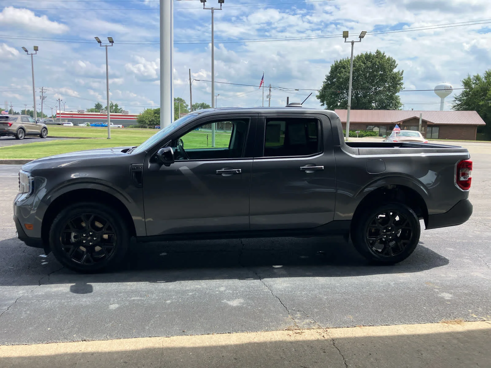New 2026 Carbonized Gray Metallic Ford LARIAT image 6