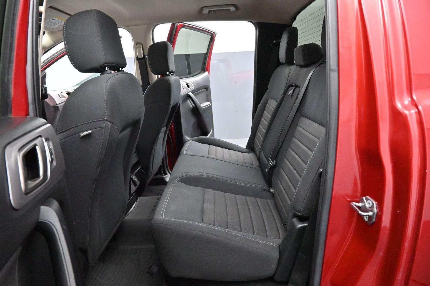 Used 2021 Rapid Red Metallic Tinted Clearcoat Ford XLT image 27