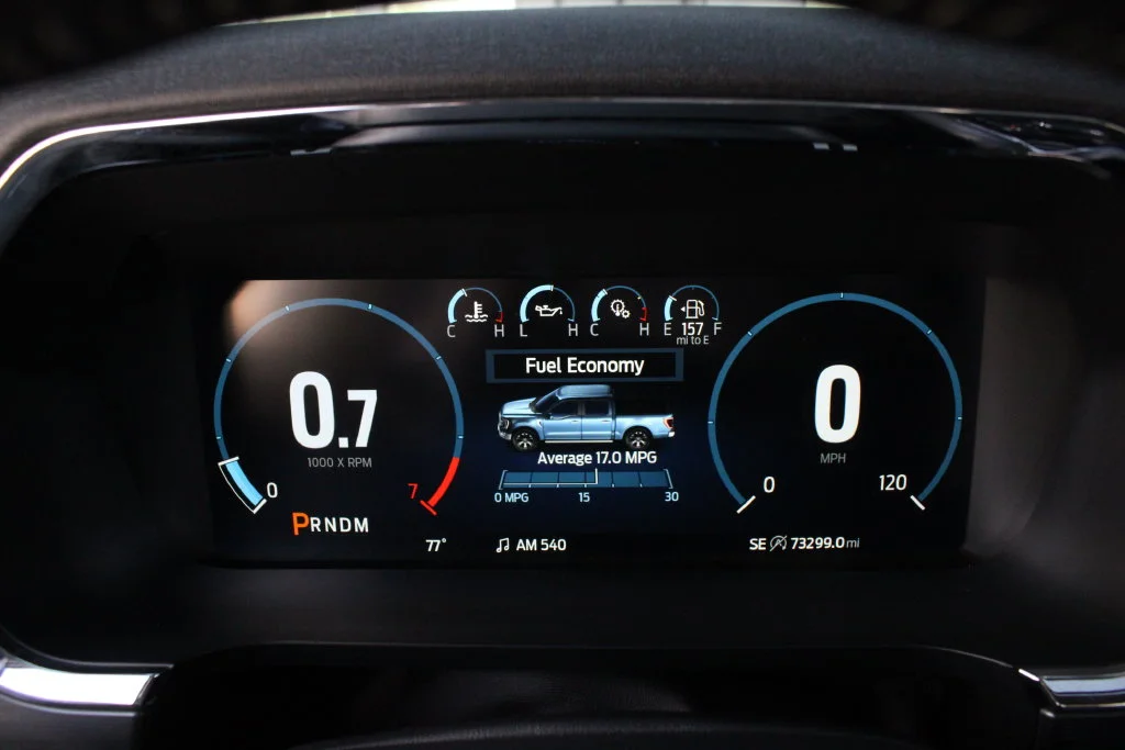 Used 2021 Gray Ford Lariat image 11