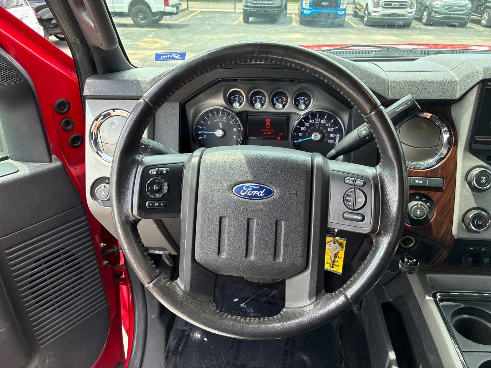 Used 2015 Red Ford Lariat image 13