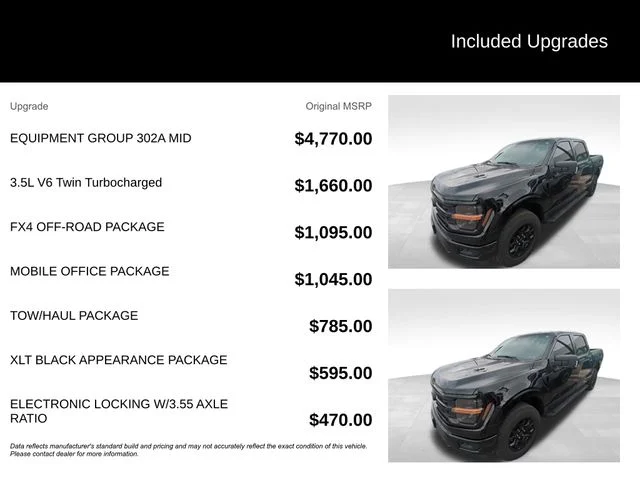 Used 2024 Black Ford XLT image 5
