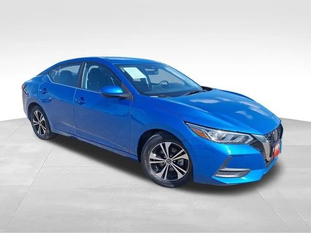 Used 2023 Blue Nissan SV image 1