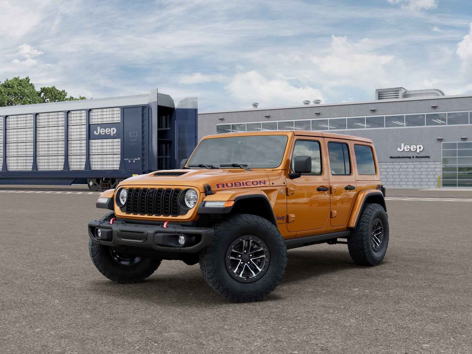 New 2026 Goldilocks Exterior Paint Jeep Rubicon X 4-Door image 27