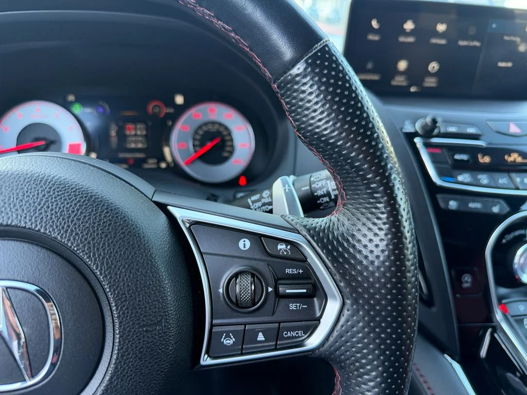 Used 2022 Platinum White Pearl Acura A-Spec Advance Package image 18