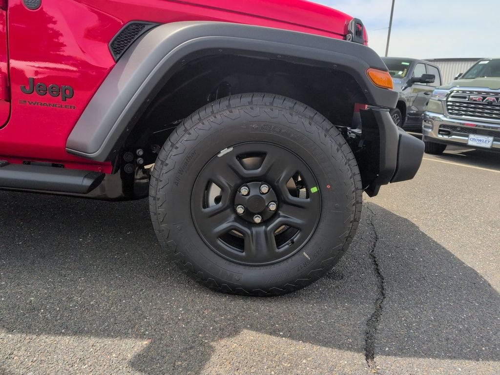 New 2026 Firecracker Red Clear-Coat Exterior Paint Jeep Sport image 8