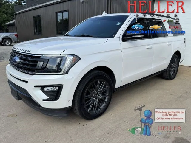 Used 2019 White Platinum Clearcoat Metallic Ford Limited image 1