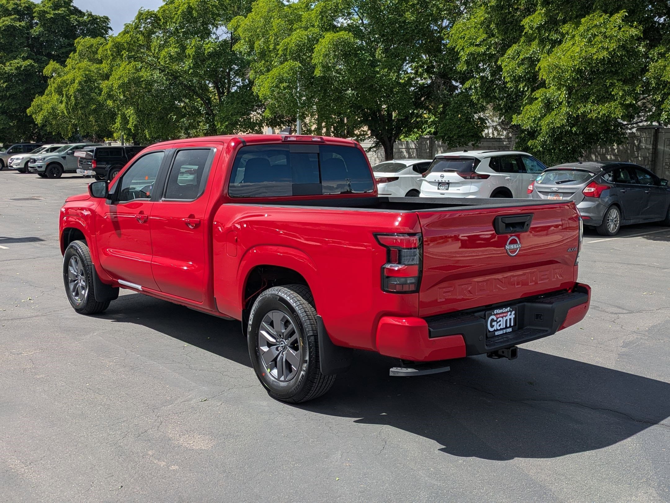 New 2026 Red Alert Nissan Crew Cab SV Long Bed image 5
