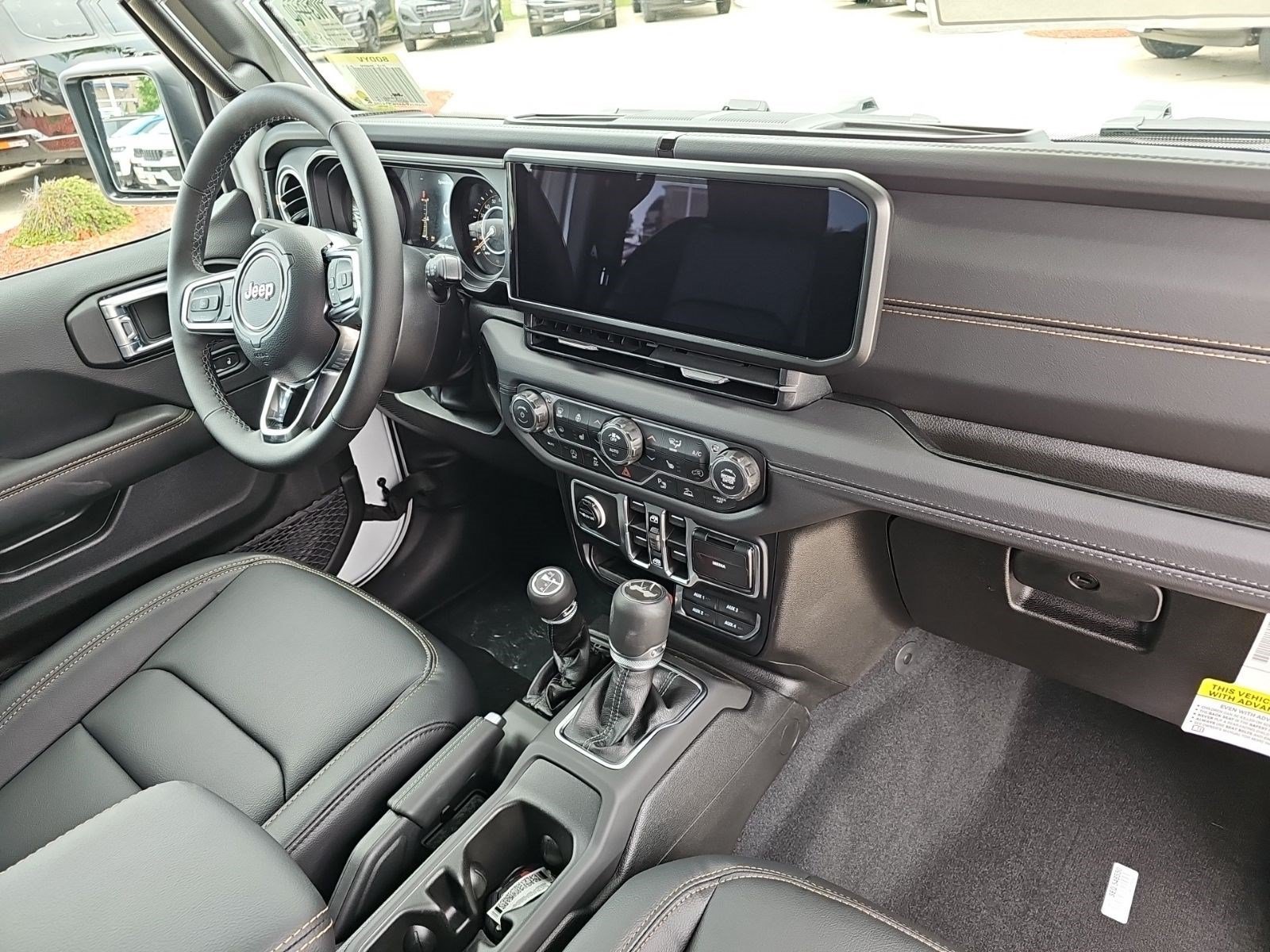 New 2026 Bright White Clearcoat Jeep Sahara image 12