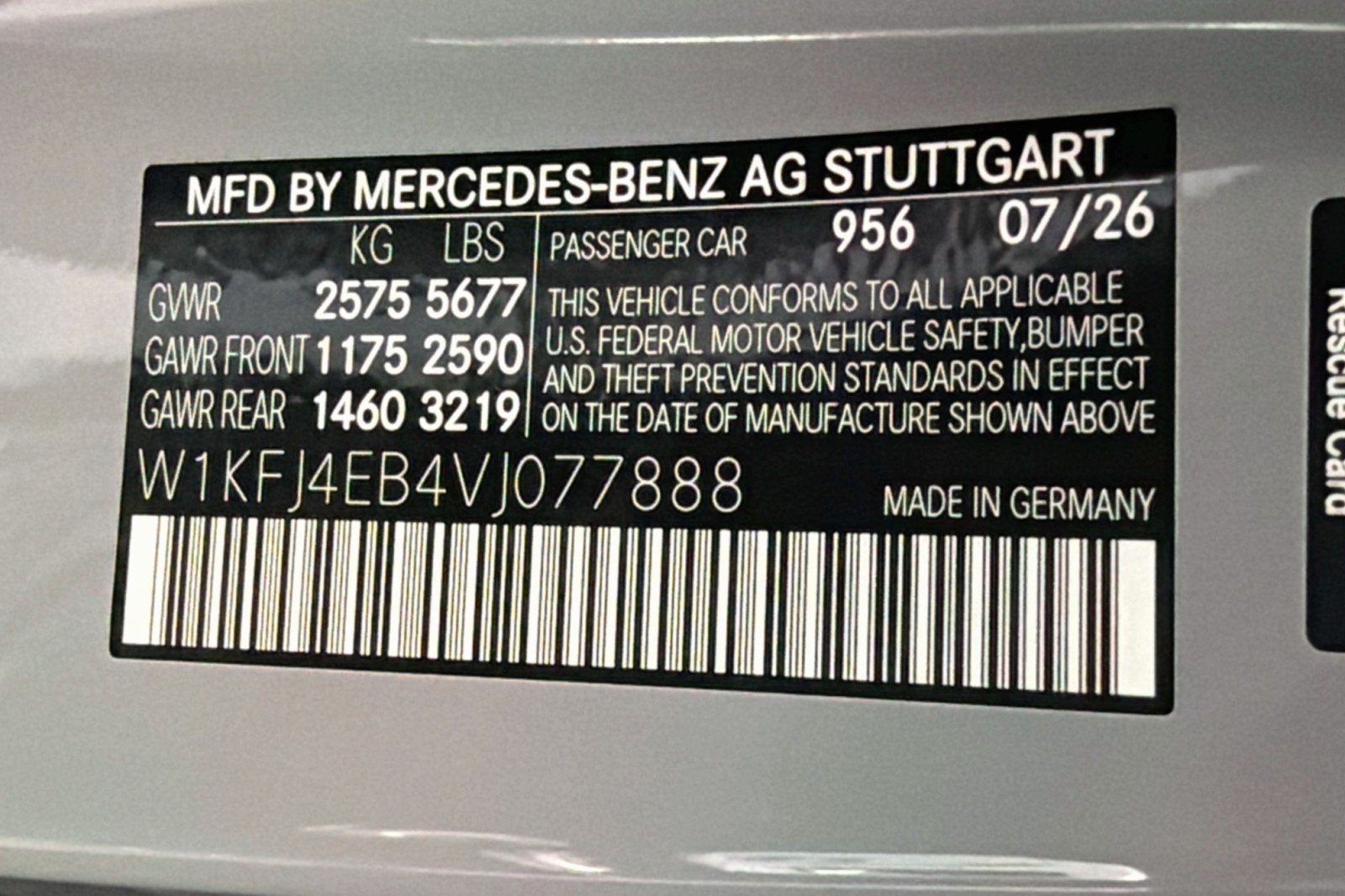 New 2027 MANUFAKTUR Alpine Grey Mercedes-Benz CLA 350 Electric image 23