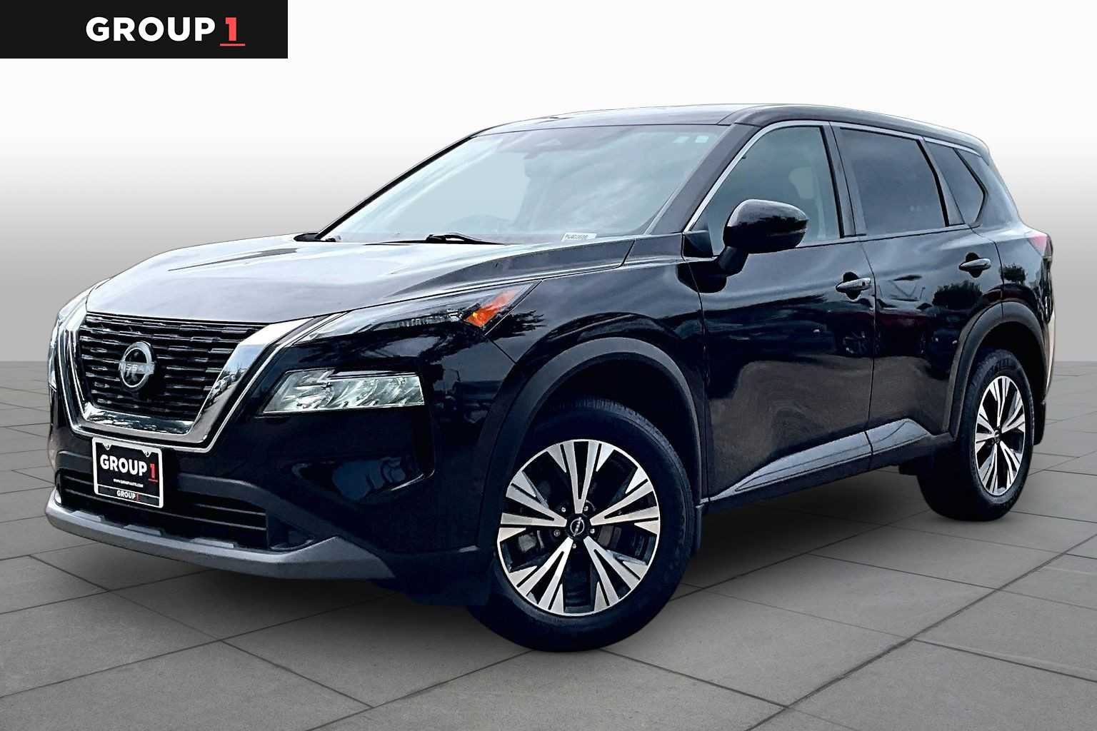 Used 2023 Super Black Nissan SV image 1