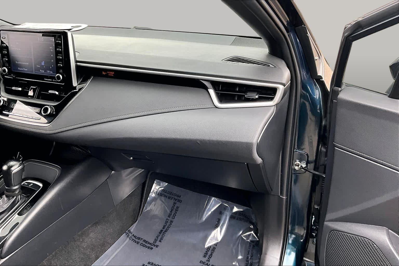 Certified Used 2022 Galactic Aqua Mica Toyota SE image 18