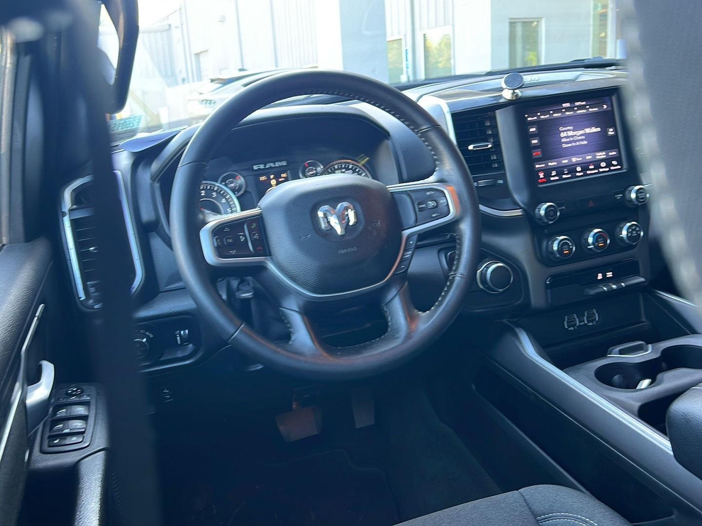 Used 2021 Diamond Black Crystal Pearlcoat Ram Big Horn image 15
